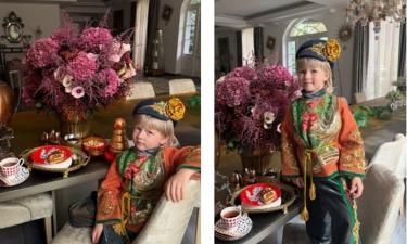 У Арсения — юбилей: Яна Рудковская показала кадры патриотического завтрака с сыном в особый день