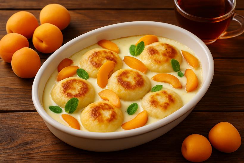 Кубанские сырники в заливке