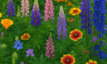 Вербену и лобелию рекомендуют сеять в декабре для весенней рассады