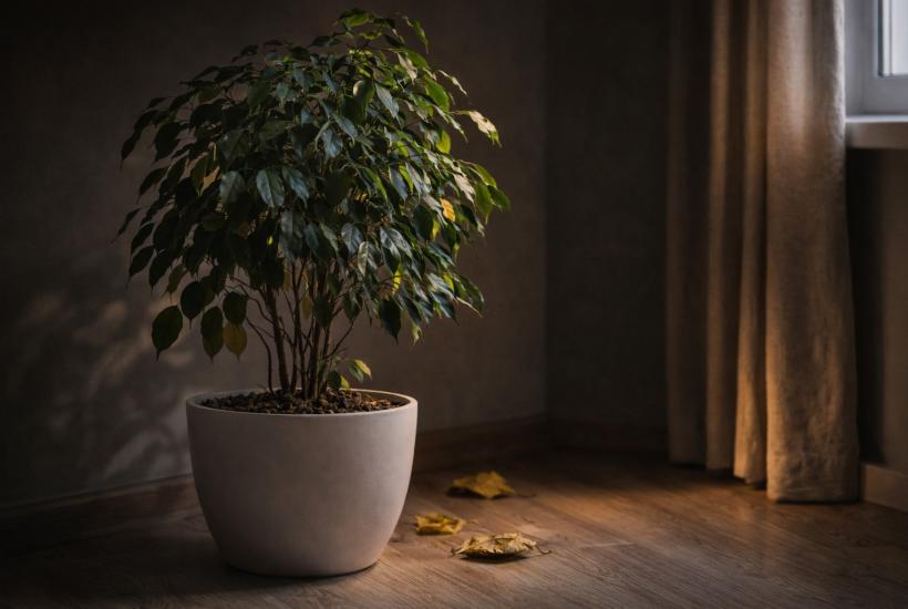 Фикус Бенджамина теряет листья