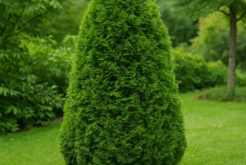 Туя в саду