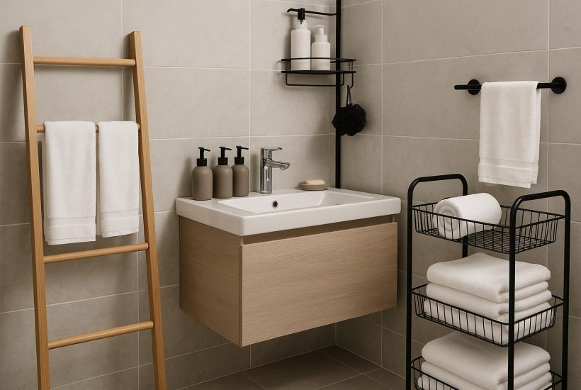 Эстетичная ванная комната