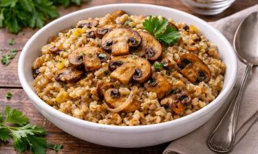 Ячневая крупа сохраняет текстуру при варке 25 минут