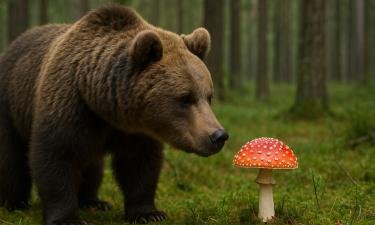 Какой гриб медведь съест, а от какого убежит: гастрономические тайны лесного гурмана