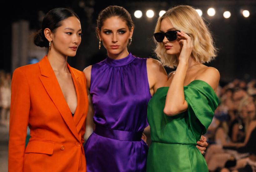 Девушки в платье