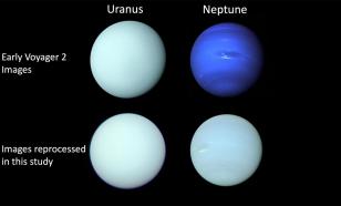 В Оксфордском университете показали фото Урана и Нептуна без коррекции