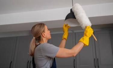 Глицерин создает антистатический барьер от пыли на месяц