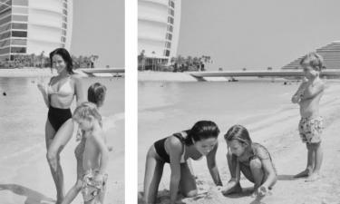 Возвращение Нюши: певица показала, как проводит время в Эмиратах с дочерью и сыном