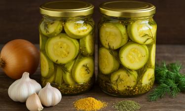 Сочные маринованные кабачки: хруст, вкус и никакой стерилизации