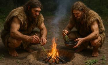 Раскрыт обожжённый очаг возрастом 400000 лет — куратор Ник Эштон