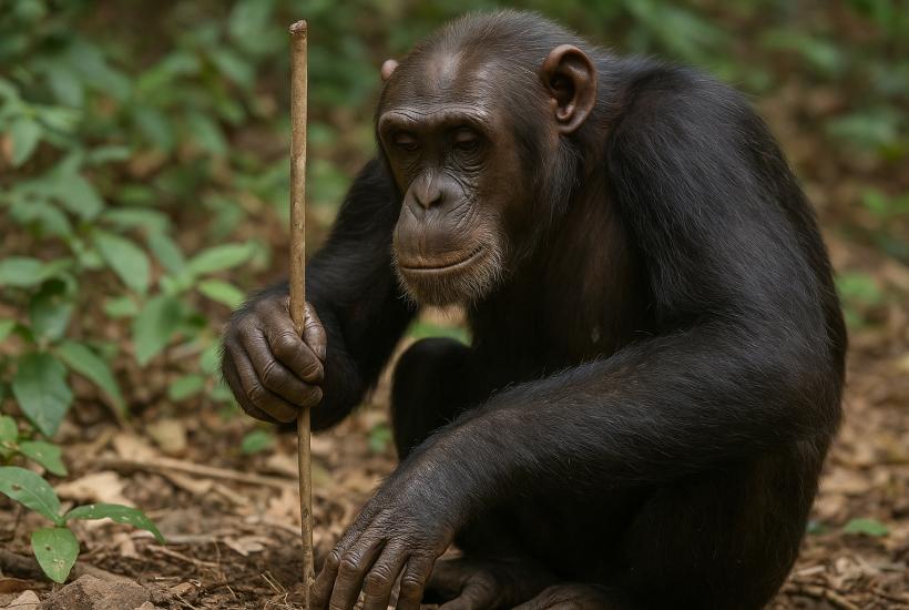 Обучение шимпанзе