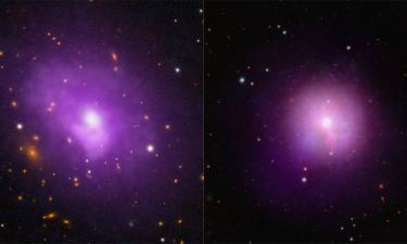 Астрономы обнаружили галактику в форме символа бесконечности