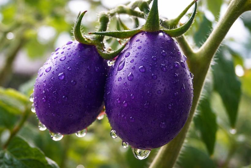 Фиолетовые томаты