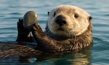 Морская выдра может хранить один камень всю жизнь — подтверждено зоологами