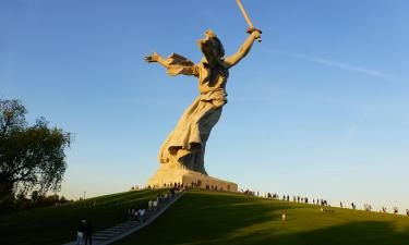 Статую Родина мать установили на Мамаевом кургане в 1967 году