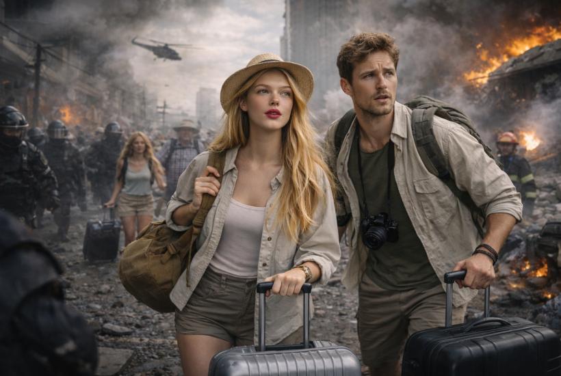 Разрушенный город