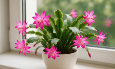 Зимний красавец на подоконнике: как заставить декабрист зацвести — без удобрений и лишних хлопот