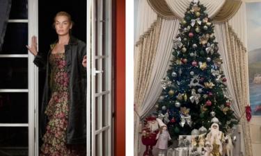 Анастасия Волочкова сэкономила в этом году на убранстве новогодней ёлки