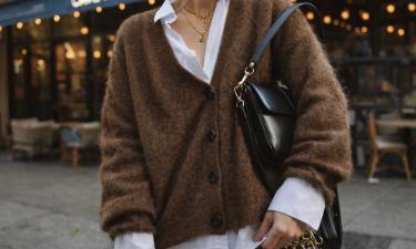 Кардиганы slim fit признаны базой сезона весна–лето 2026 — Harper's Bazaar