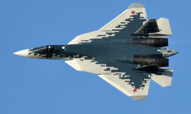 Российский Су-57 восхитил публику в небе над Дубаем — MWM
