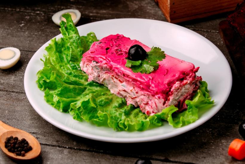 Слоеный салат