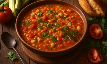 Поджаренные овощи дают чечевице плотный вкус — FAS