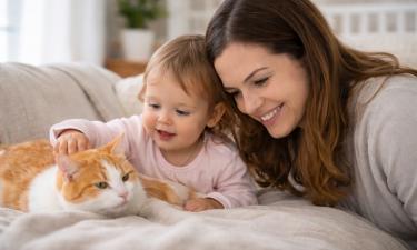 Кошки и собаки помогают детям формировать эмоциональную устойчивость