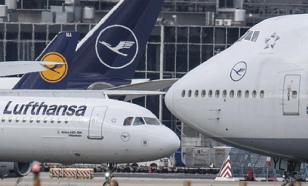 Пилот Lufthansa нарисовал в воздухе огромный пенис