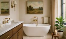 Выбросить коврики для ванной нужно прямо сегодня — теперь в моде более удобное решение