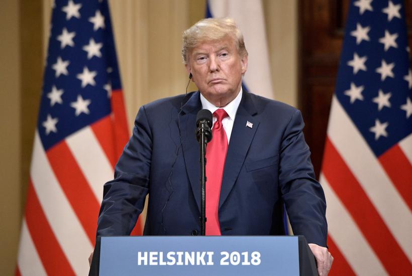 Дональд Трамп в 2018 году Дональд Трамп в 2018 году