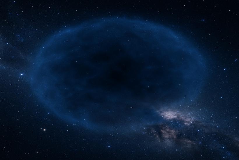 Тёмная материя в космосе