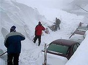 Угроза лавин отрезала Закавказье от центра России