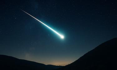 Яркий огненный шар осветил небо над Европой — gismeteo