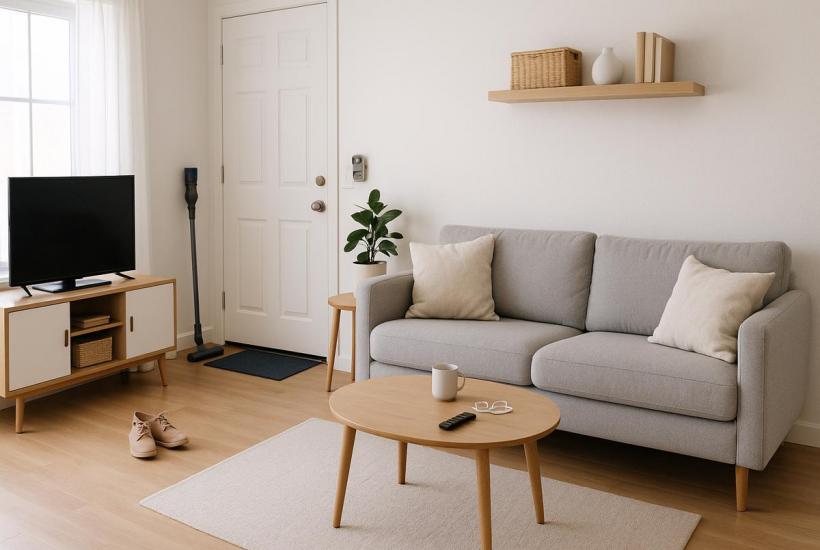 Чистая гостиная