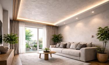 Квартиры 2026 года узнают по потолку: пять модных вариантов вместо натяжных