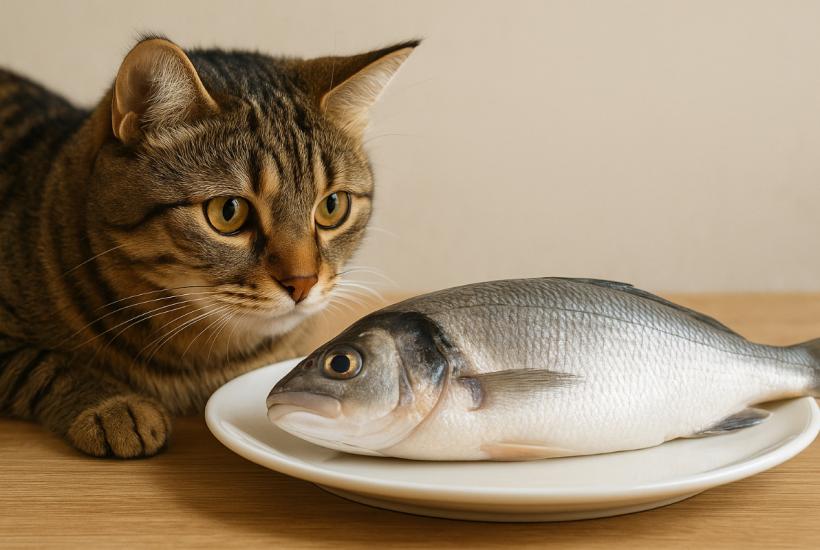 Кошка и рыба