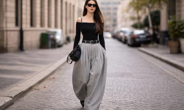 Брюки-баллоны возвращаются в моду в 2026 году