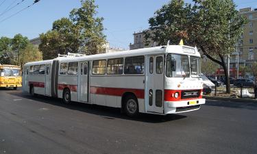 ЛиАЗ выпустил опытный автобус-гармошку в 1962 году