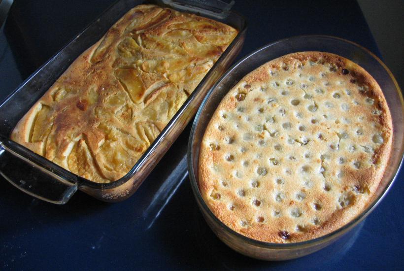 Запеканка с яблоками