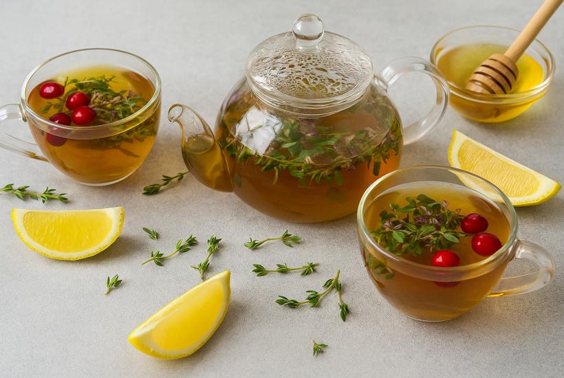 Чай из чабреца и иван-чая по-салехардски