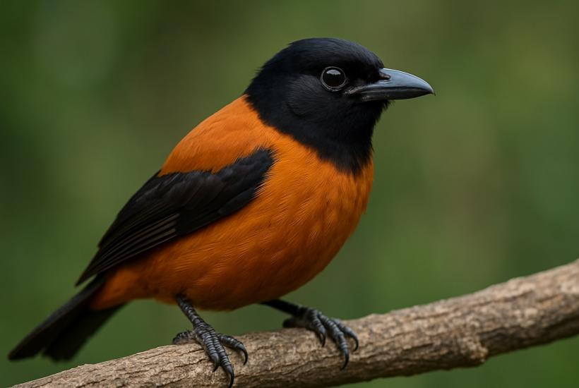 Яркая птица