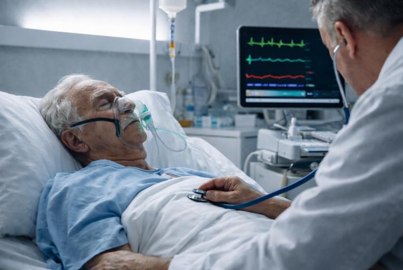 Мужчина в больнице