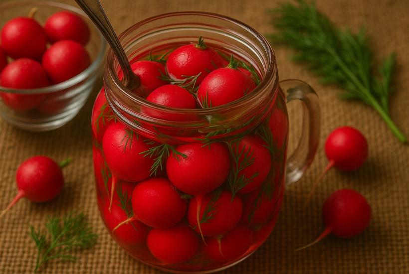 Маринованный редис