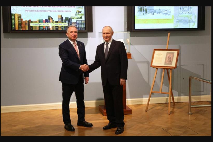 Владимир Путин и Стивен Уиткофф Владимир Путин и Стивен Уиткофф