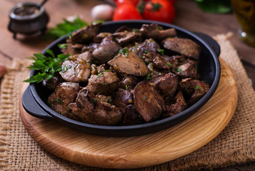 Шашлык из куриных сердечек Шашлык из куриных сердечек