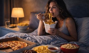 Привычка есть перед сном может вызвать диафрагмальную грыжу – диетолог Мухина