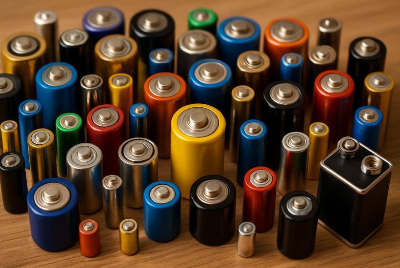 Батарейки крупный план