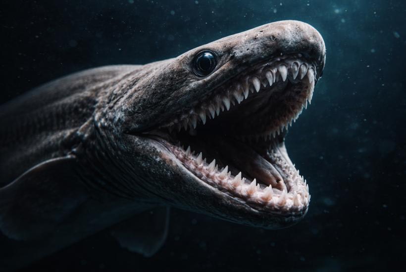 Плащеносная акула