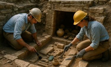 Найдена усыпальница Шешонка III с фаянсовыми фигурками — археологи