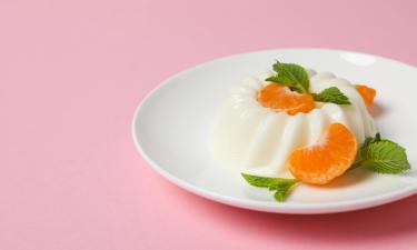 Рождественский десерт из мандаринов и сметаны готовится за 10 минут без выпечки